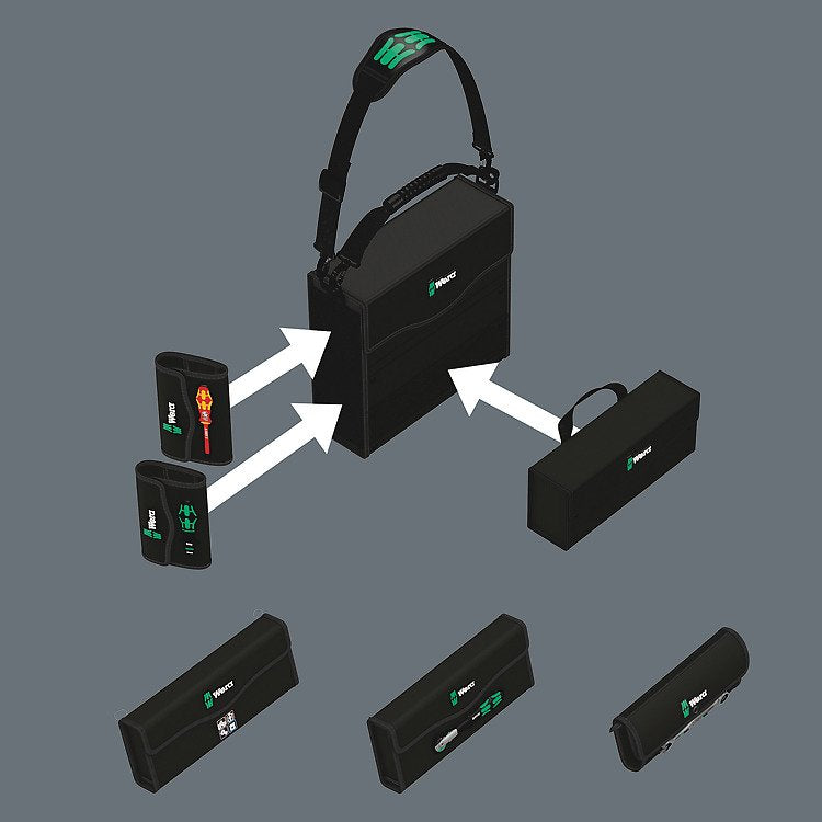 EAN 4013288187352 - Wera 2go correa Cubierta para equipo Negro imagen 6