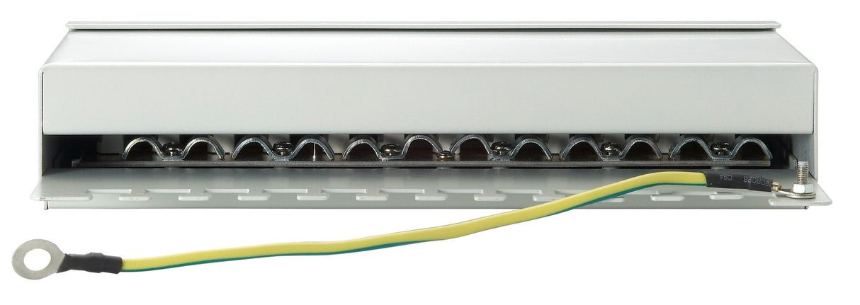 Equip Patch Panel De Escritorio Cat 6 Apantallado 12 Puertos Blanco