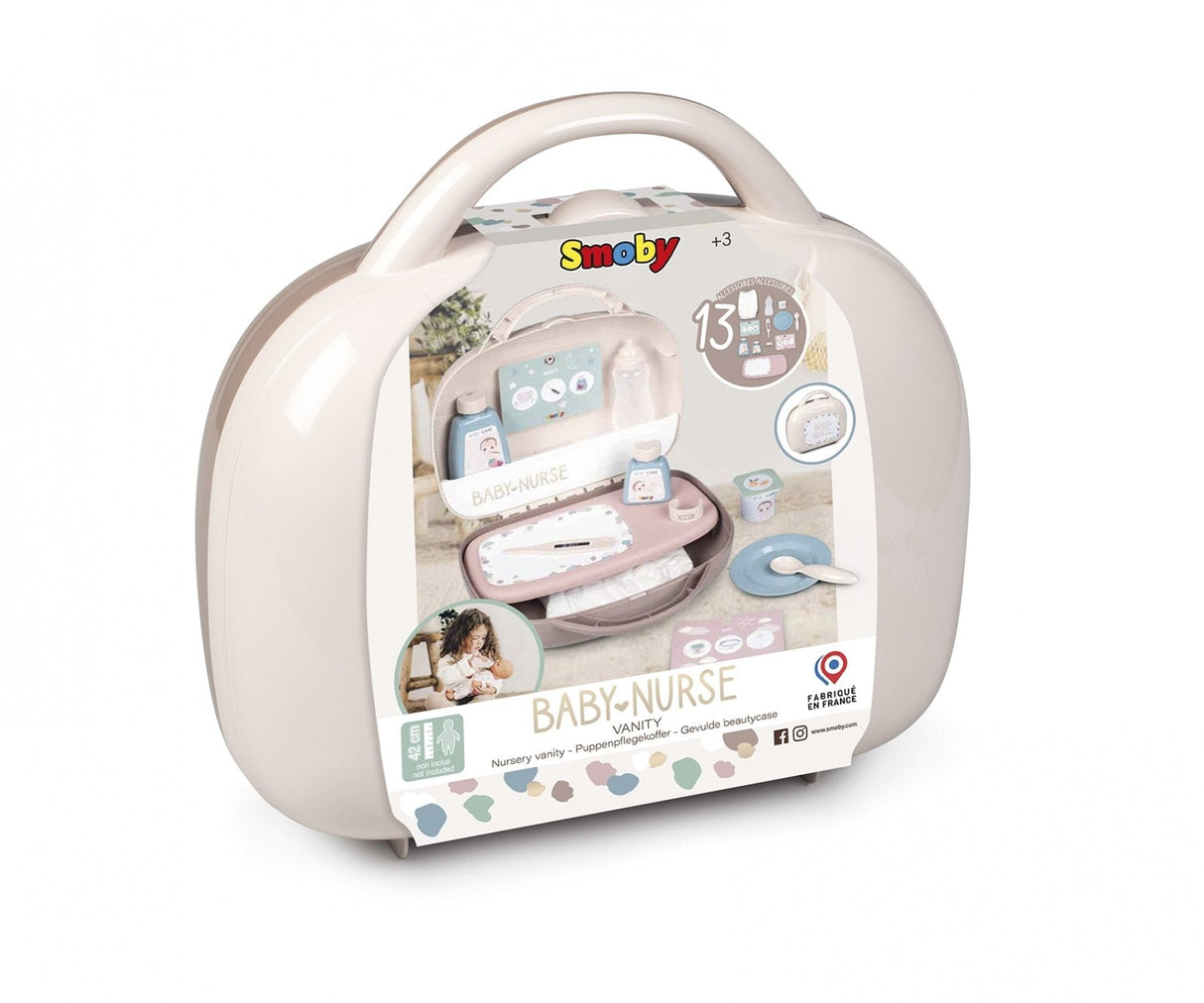 EAN 3032162203675 - Smoby 220367 accesorio para muñecas Conjunto de chupete, biberón y pañal para muñecas imagen 9