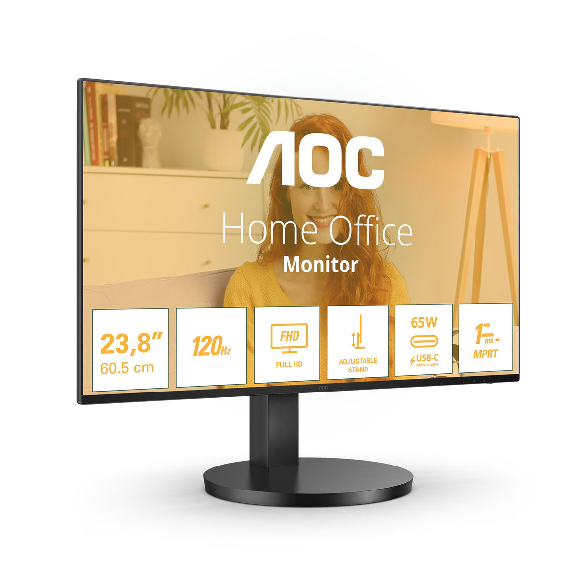 EAN 4038986181457 - AOC B3 27B3CF2 pantalla para PC 68,6 cm (27") 1920 x 1080 Pixeles Full HD LED Negro imagen 2