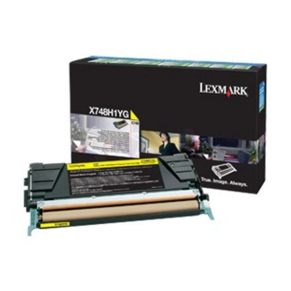 Lexmark X748h3yg Cartucho De Tóner Original Amarillo