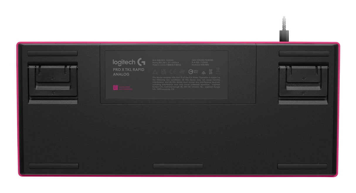 EAN 5099206126527 - Logitech G PRO X TKL Rapid teclado Juego USB QWERTY Internacional de EE.UU. Rosa imagen 10