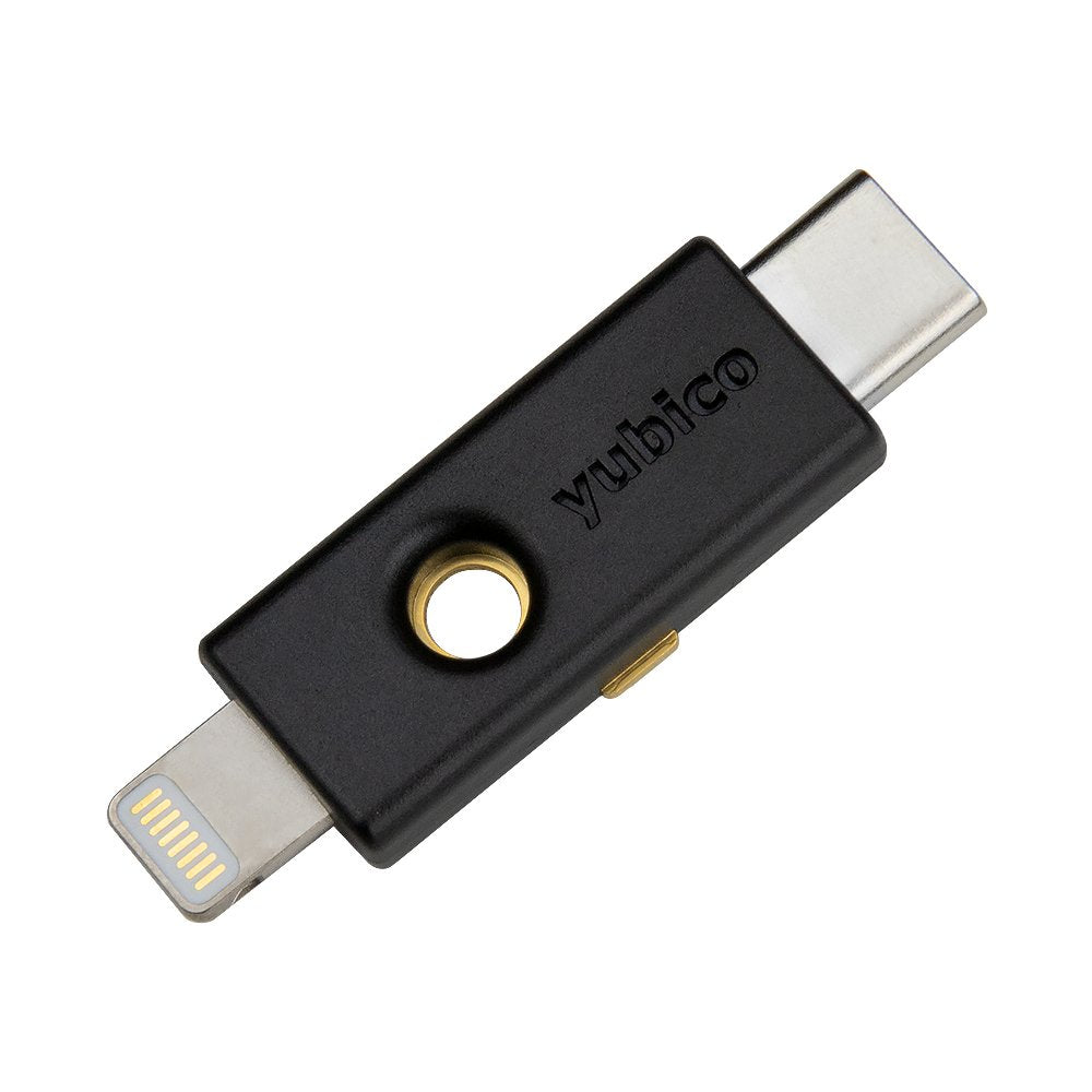 Yubikey 5ci - Usb-C + Lightning, Clave / Token Con Autenticacion Multifactor, Soporte Openpgp Y Smart Card (2fa)