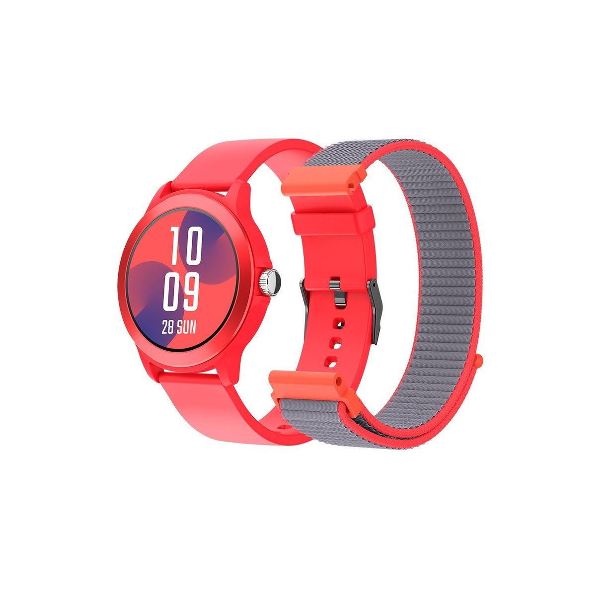 Spc Smartwatch Smartee Duo Vivo Rojo + Correa Extr