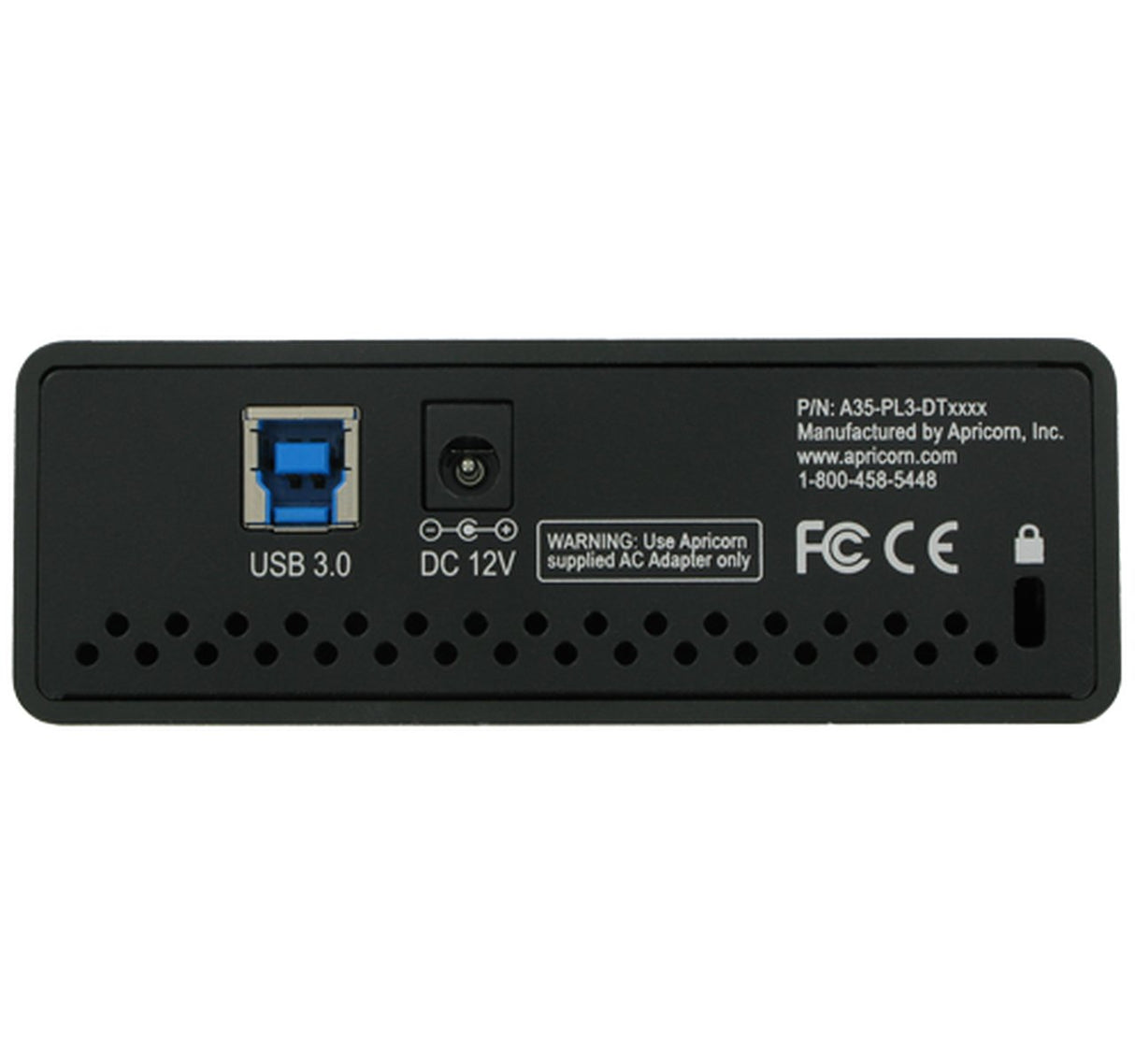 EAN 708326914505 - Apricorn Aegis Padlock DT disco duro externo 12 TB USB Tipo B 2.0/3.2 Gen 1 (3.1 Gen 1) Negro imagen 3
