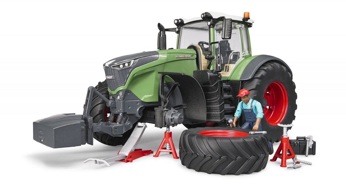 Bruder Fendt 1050 Vario, Modelo De Vehículo Con Equipamiento Mecánico Y De Taller 4001702040413