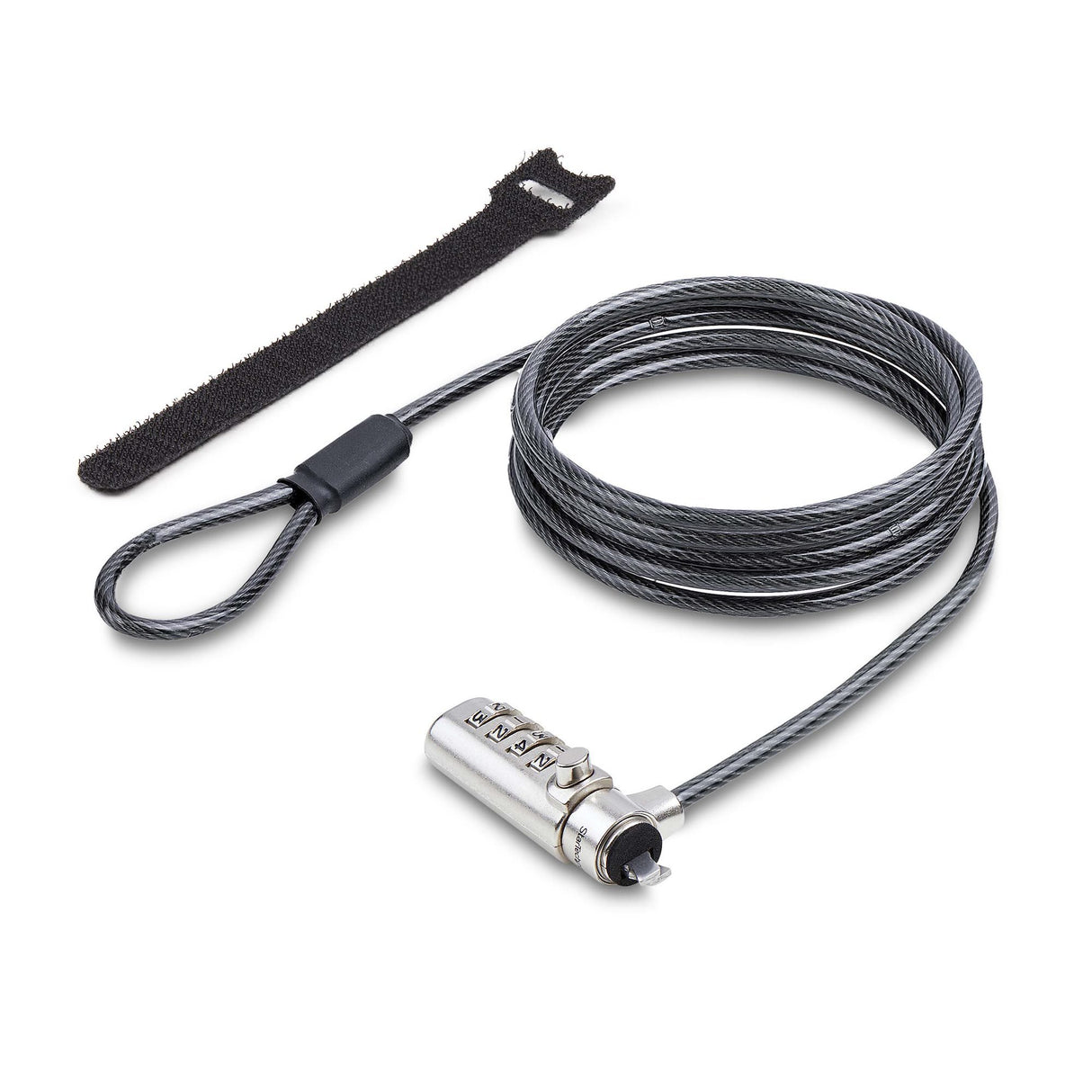 EAN 0065030900720 - StarTech.com SNBLC4D-LAPTOP-LOCK cable antirrobo Negro, Plata 2 m imagen 8