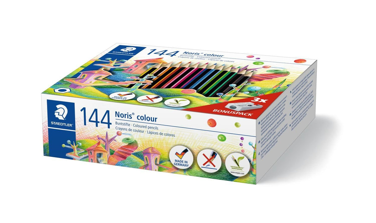 EAN 4007817185131 - Staedtler Noris colour 185 Negro, Azul, Marrón, Verde, Azul claro, Verde claro, Magenta, Mauve, Naranja, imagen 2