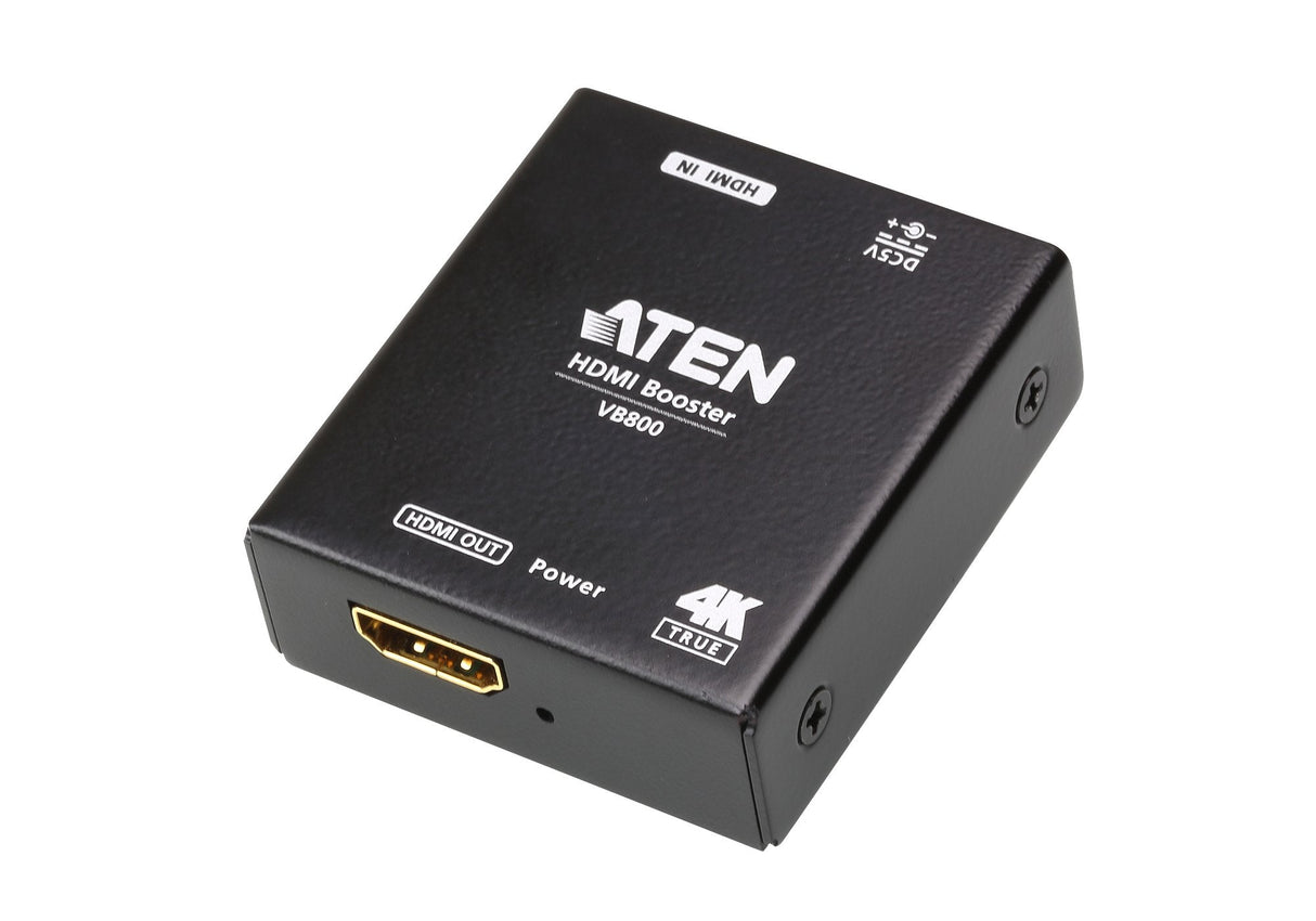 Aten Vb800-At-E Extensor Audio/Video Transmisor Y Receptor De Señales Av Negro