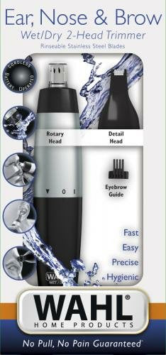 Recortadora Wahl Ear Nose Blow Wet And Dry 2 Trimmer 5560-1416 Con Batería 6 Accesorios