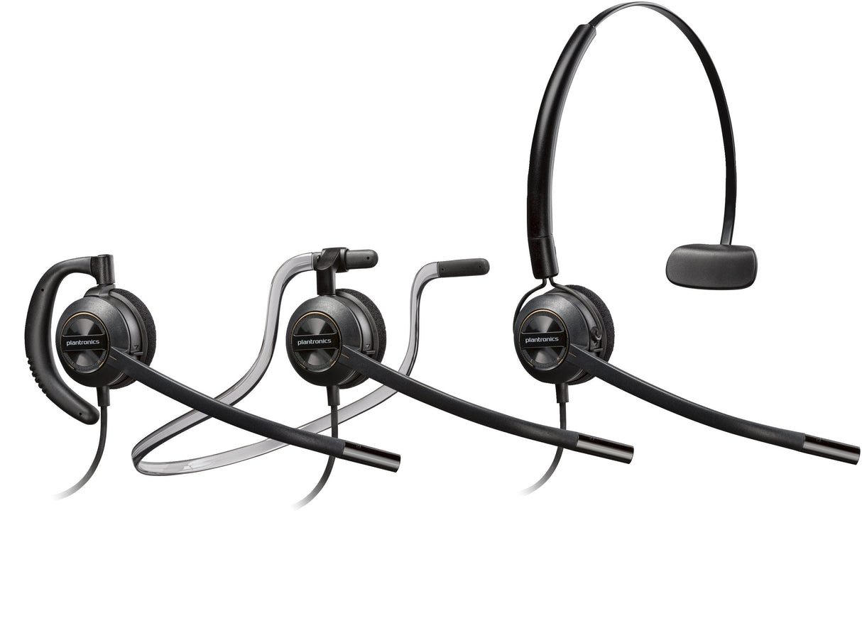 EAN 0197029632685 - Poly EncorePro 540 Convertible Headset +Quick Disconnect Alámbrico Diadema Llamadas/Música Negro imagen 1