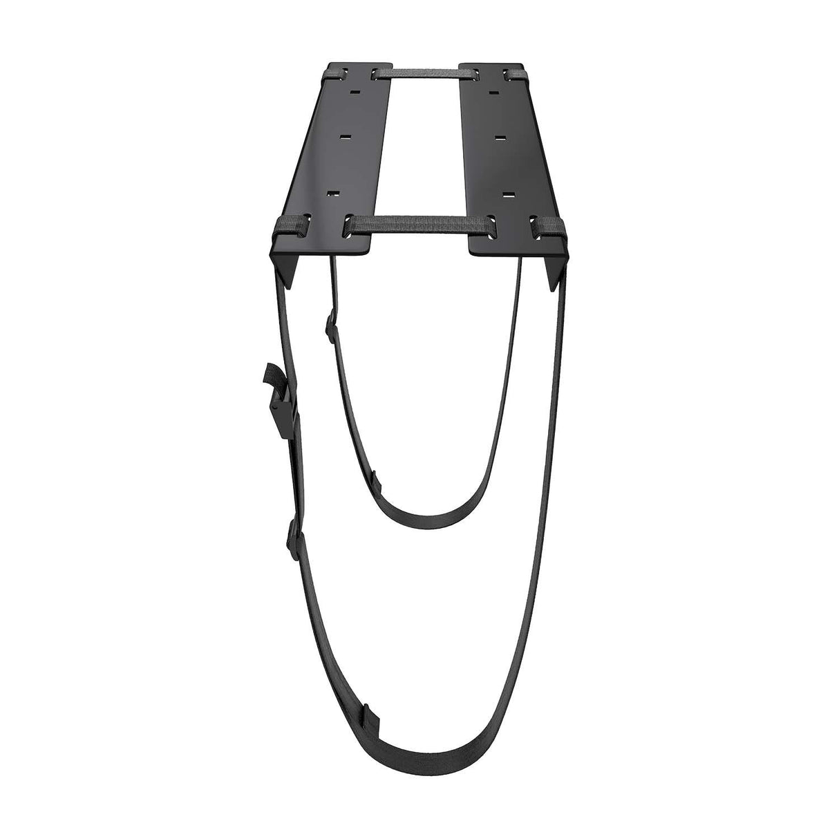 Aisens Soporte Para Cpu Debajo De Escritorio Con Correa, Negro