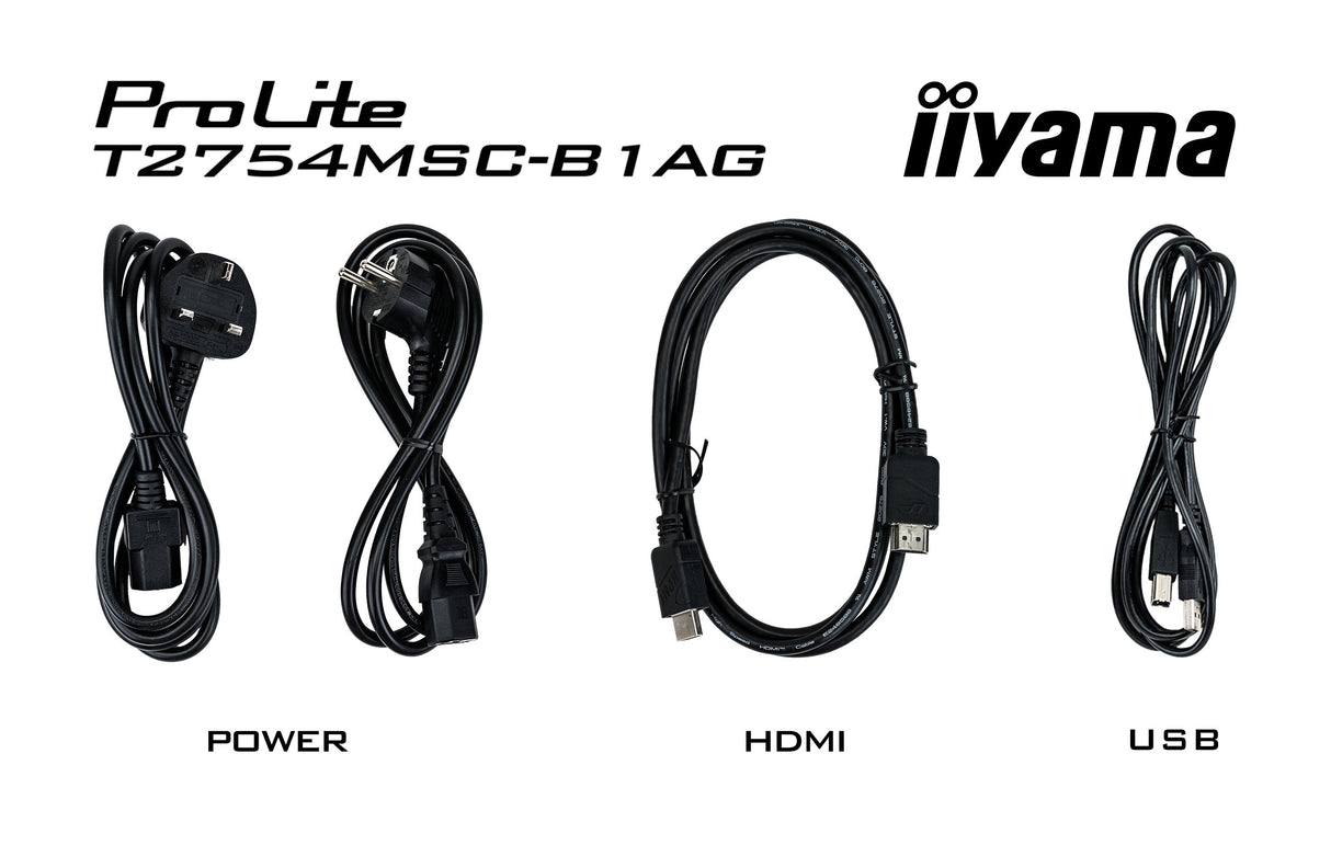 EAN 4948570118632 - iiyama ProLite T2754MSC-B1AG pantalla para PC 68,6 cm (27") 1920 x 1080 Pixeles Full HD LED Pantalla táct imagen 13