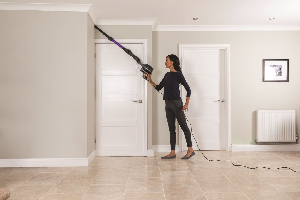 Shark Hz500eu Aspirador Broom Bagless 0.4 L 450 W Black, Purple