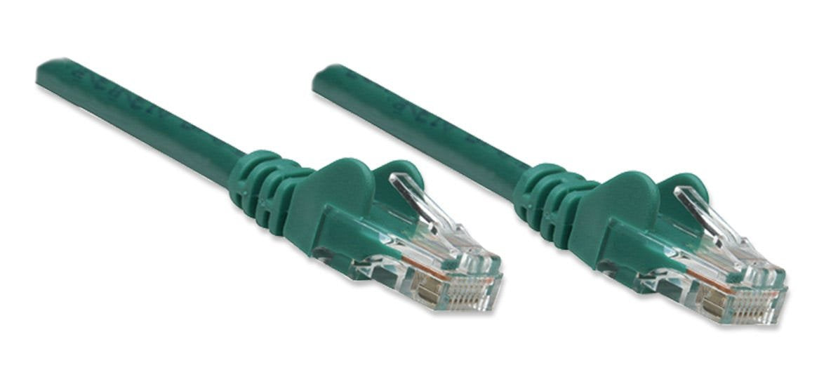 Intellinet Cat5e, 0.45m Cable De Red Verde 0,5 M U/Utp (Utp)
