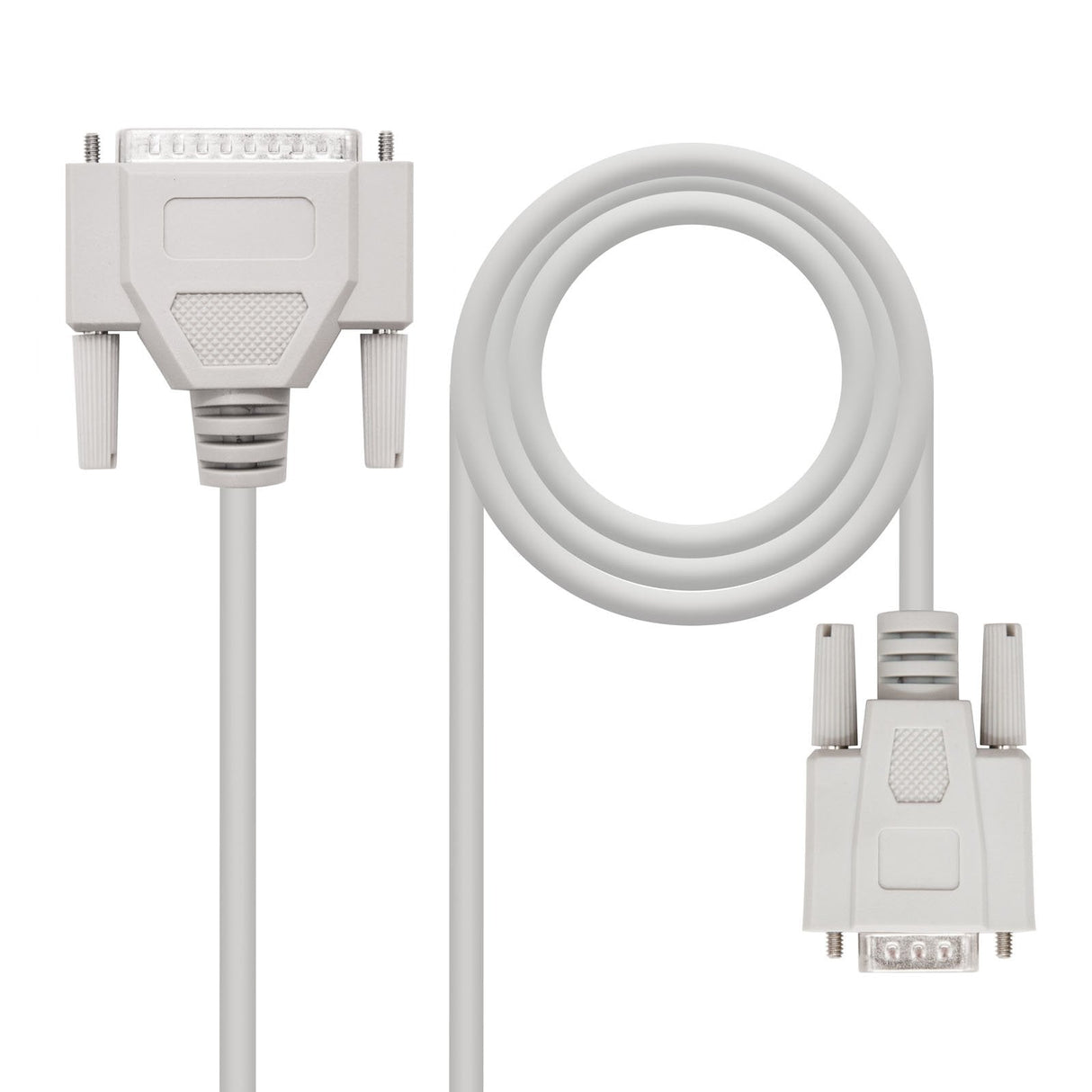 EAN 8433281006492 - Nanocable 10.14.0802 cable de serie Beige 1,8 m imagen 1