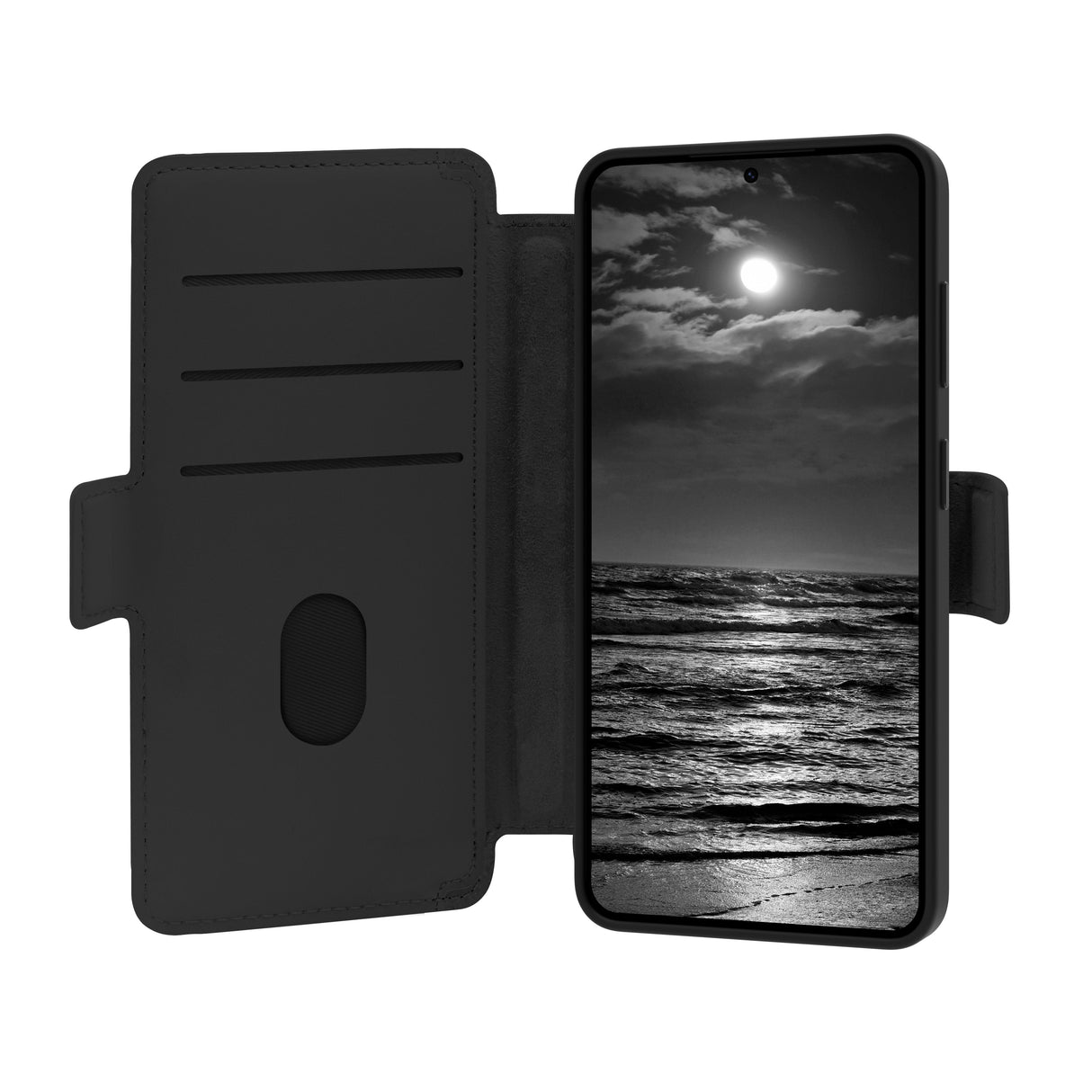 Dbramante1928 Lynge Funda Con Tapa Para Teléfono Móvil Compatibilidad Con Magsafe Icon Medianoche Para Samsung Galaxy S26