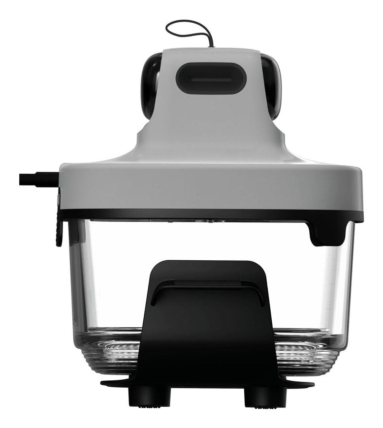 Dreame Tasti Sencillo Independiente 1500 W Freidora De Aire Caliente Negro, Transparente, Blanco