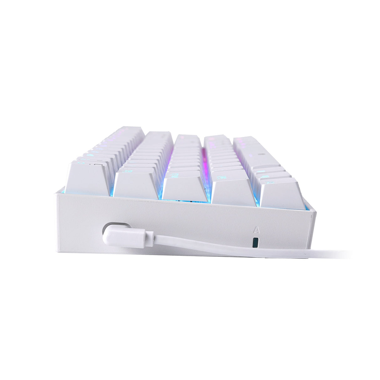 EAN 6950376772244 - REDRAGON K630W-RGB teclado Juego USB QWERTY Inglés Blanco imagen 3