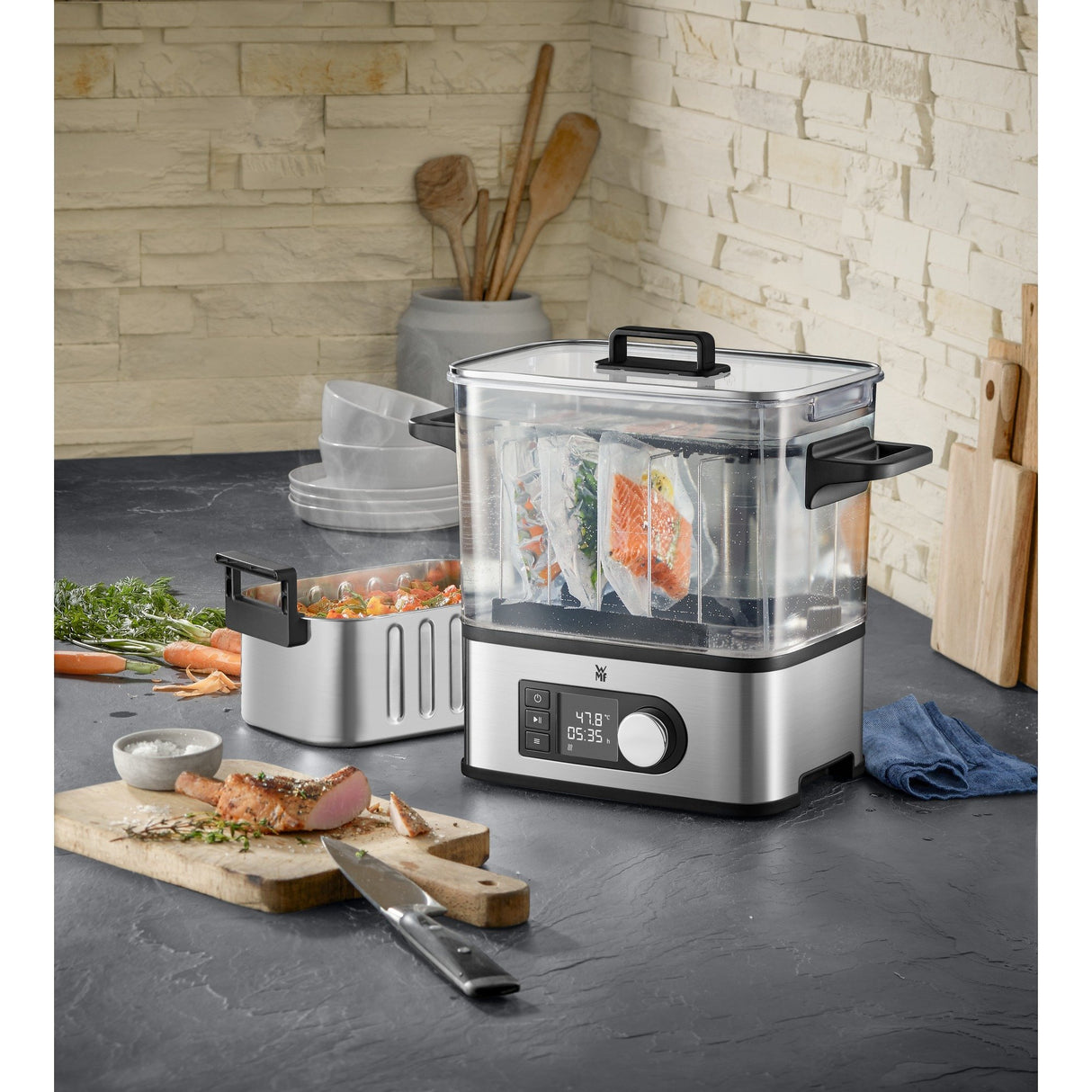 EAN 4211129133302 - WMF Lono 0415360011 Horno de agua para cocción sous vide (al vacío a baja temperatura) imagen 11