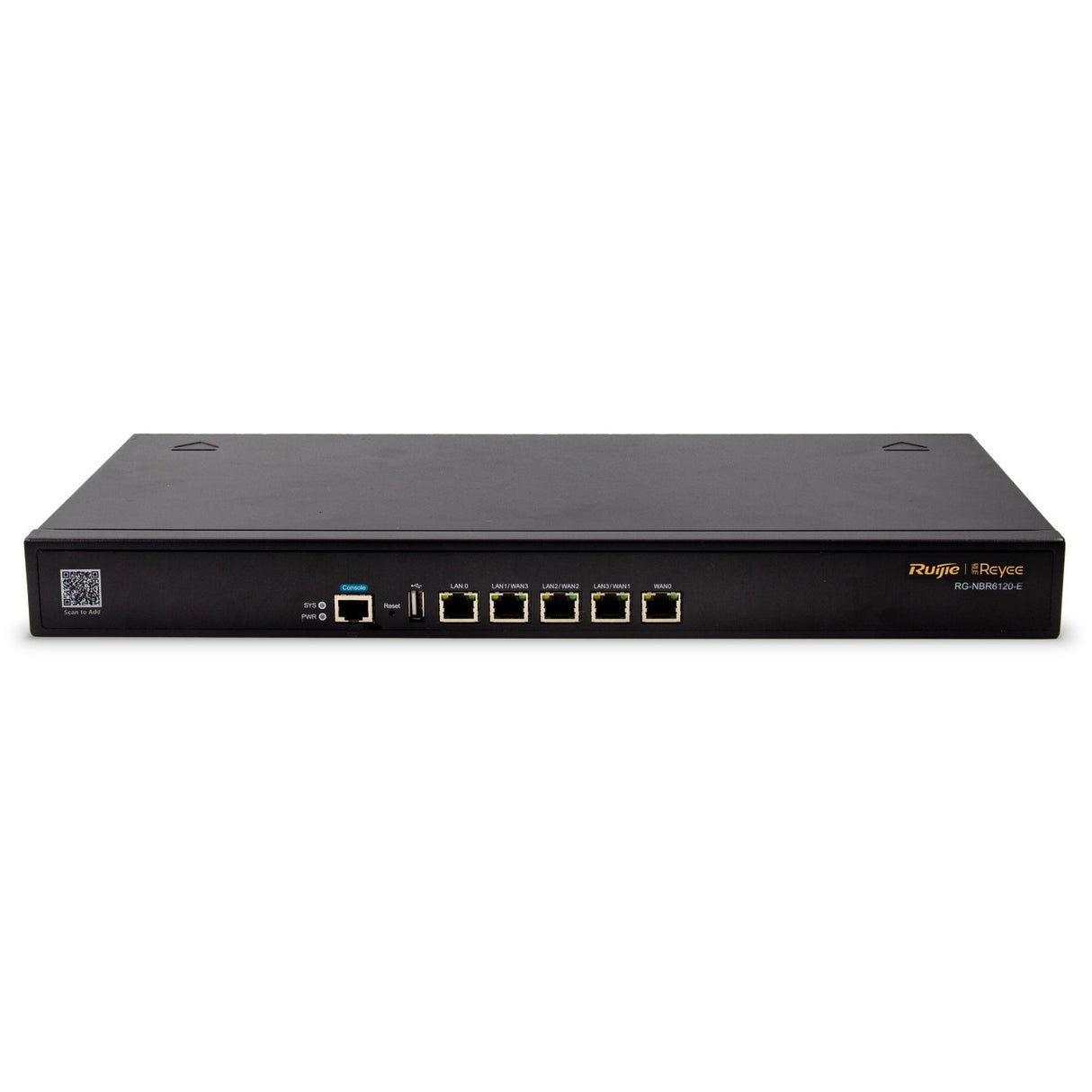 EAN 6971693273658 - Ruijie Networks RG-NBR6120-E router Gigabit Ethernet Negro imagen 1