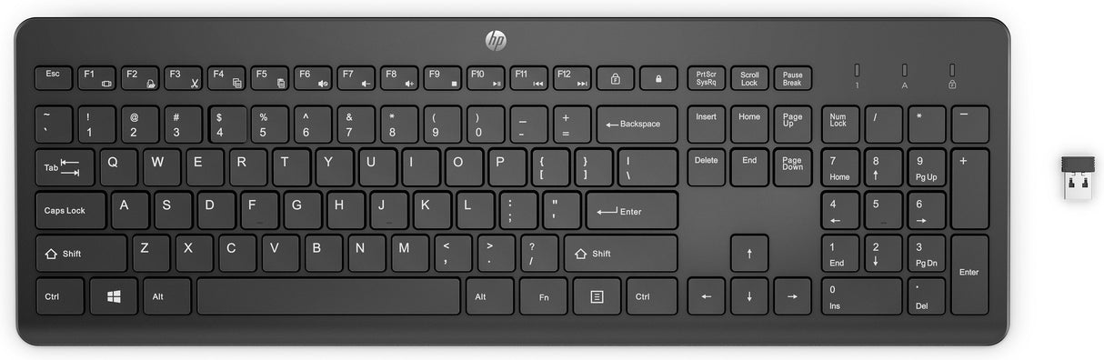 Teclado Español Hp Inalambrico 230 Negro
