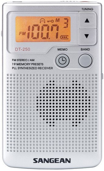 EAN 4711317990910 - Sangean DT-250 Plata imagen 1