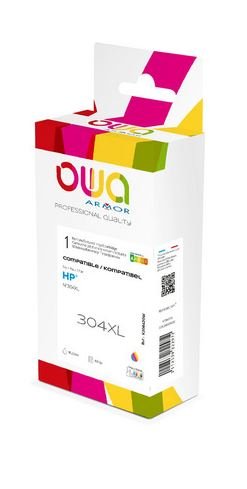 Owa Tinta Compatible Con Hp 304xl Color Dreifarbig N9k07ae