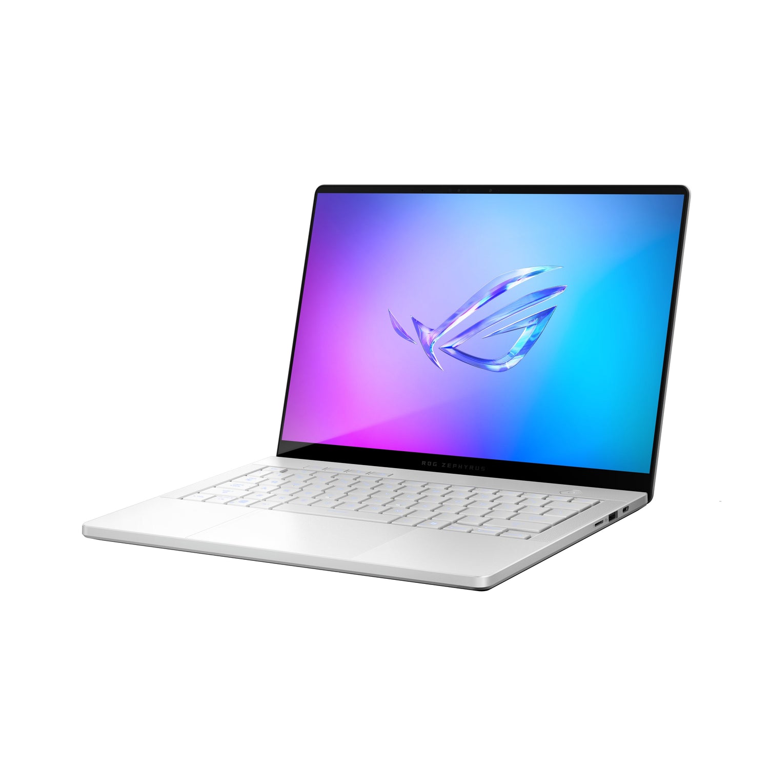 Asus Rog Zephyrus G14 Oled Ga403wp-Qs002w - Ordenador Portátil Gaming De 14" Wqxga+ 120hz (Amd Ryzen Ai 9 Hx 370, 32gb Ram, 1tb Ssd, Nvidia Rtx 5070 8gb, Windows 11 Home) Blanco Platino - Teclado Qwerty Español