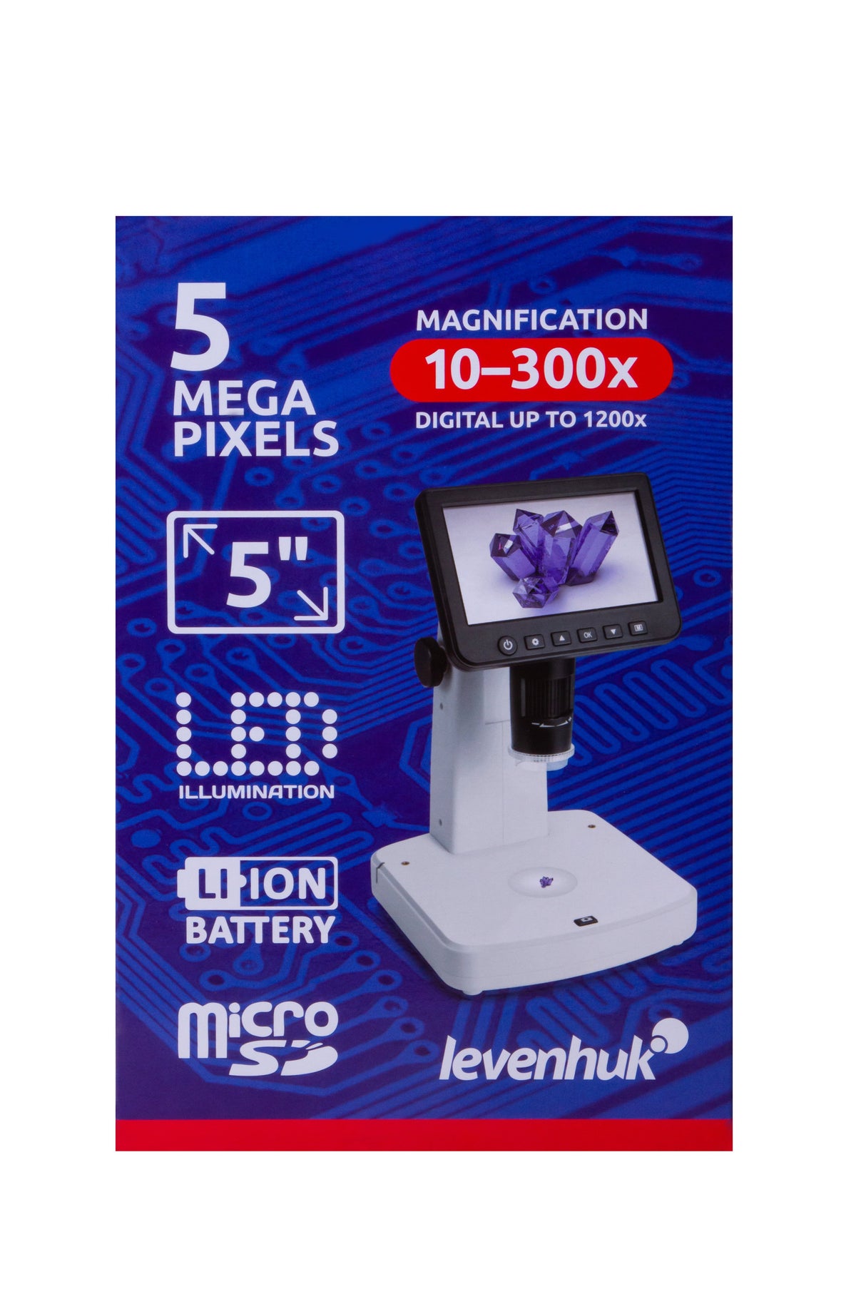 EAN 0753215773978 - Levenhuk DTX 700 LCD 1200x Microscopio digital imagen 2