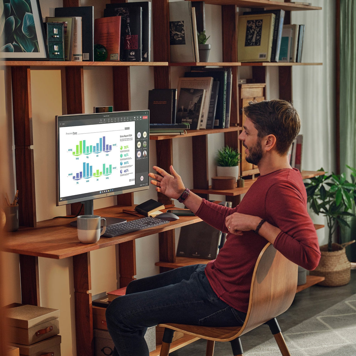 Pc All In One Hp Omnistudio X 27-Cs0010ns Intel Core Ultra 5-125h 32gb 1tb Ssd 27' Win11