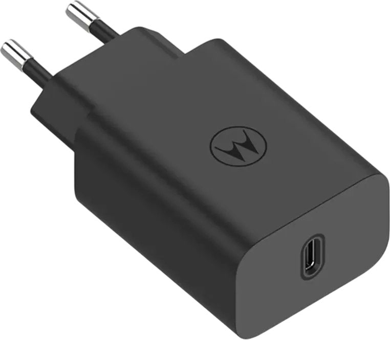 Cargador Motorola Turbopower 30w Usb-C C/ Cable 1m C-C, Negro