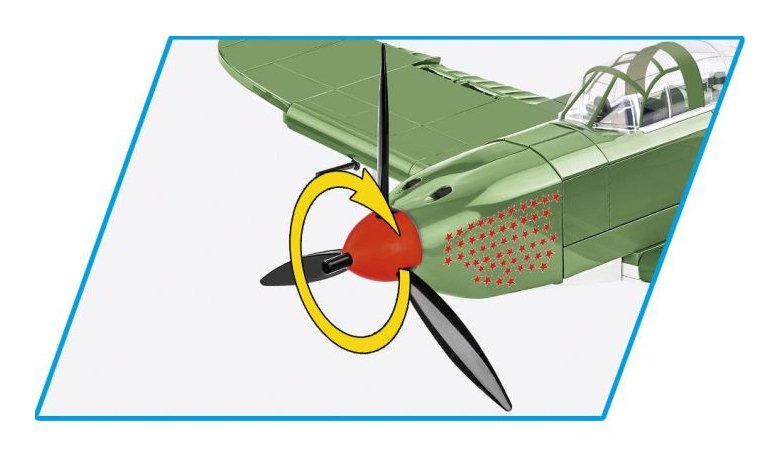 EAN 5902251057473 - COBI Bell P-39Q Airacobra imagen 5