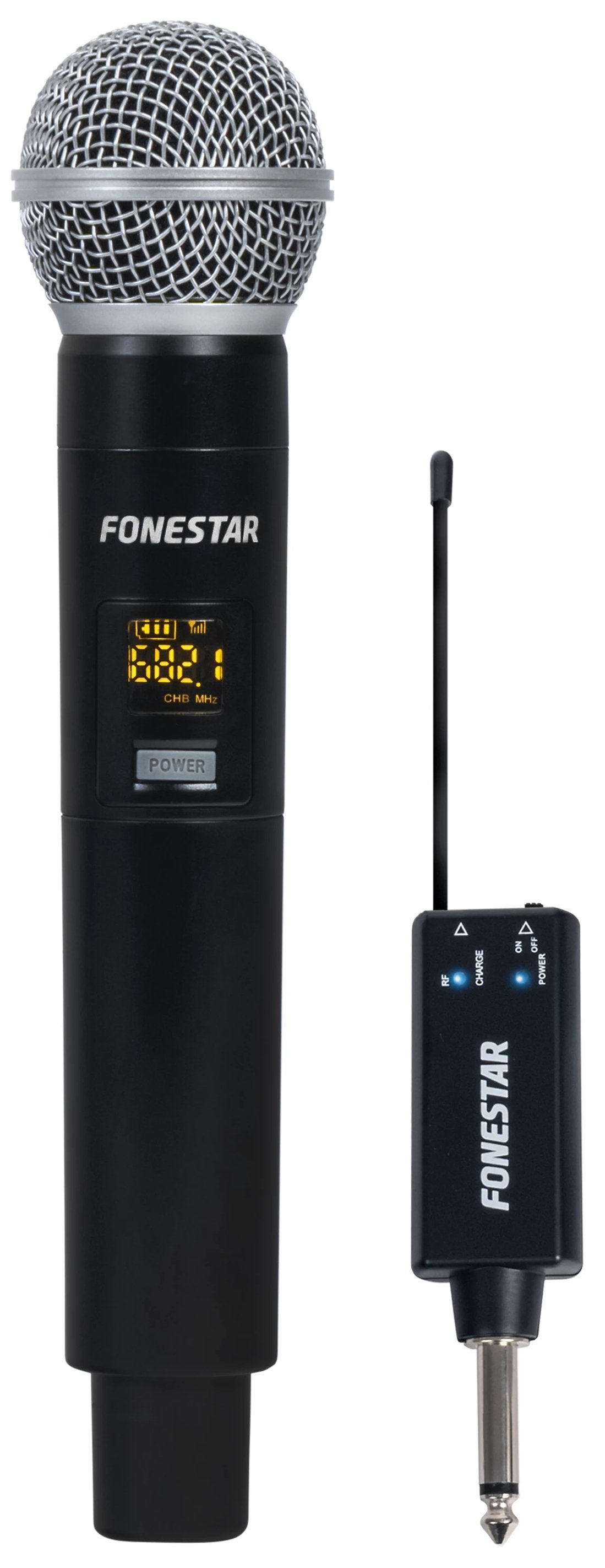 EAN 8422521660105 - Fonestar IK-166 micrófono Negro Micrófono de estudio imagen 1