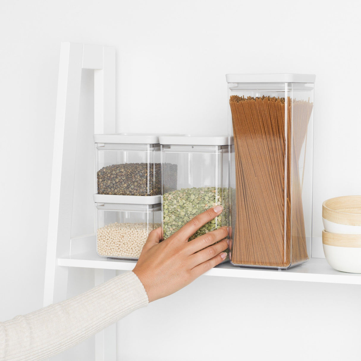 EAN 8710755122569 - Brabantia Tasty+ Plaza Plástico Gris, Transparente imagen 3