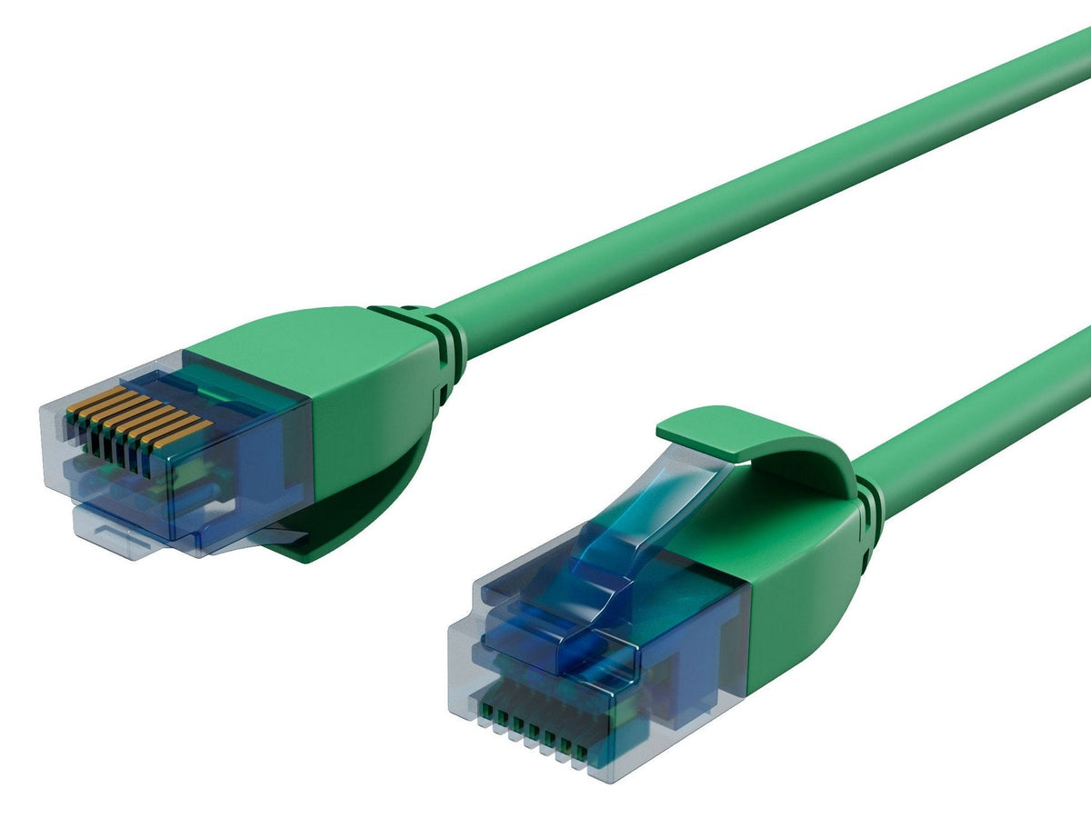 Shiverpeaks Cable De Red Cable De Red Cat.6 U/Utp Slim Verde 1m