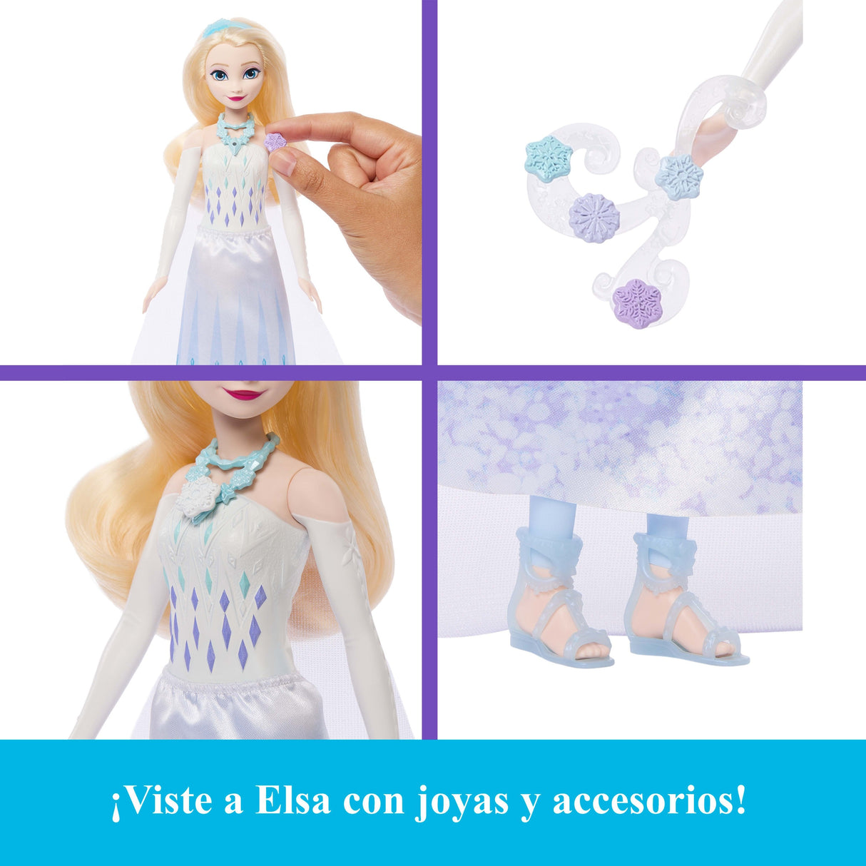 Muñeca Elsa Reveal Frozen Disney