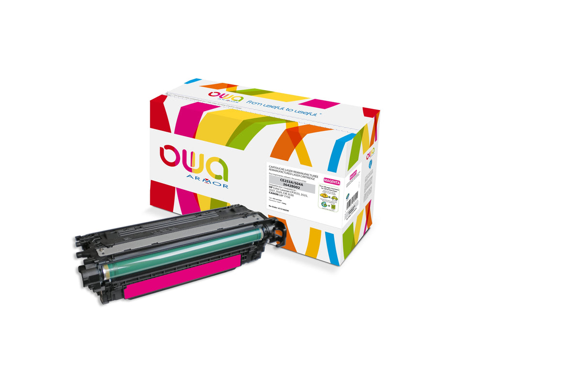 Tóner Compatible Owa Hp Ce253a, Canon 723m (7000 Páginas) Magenta