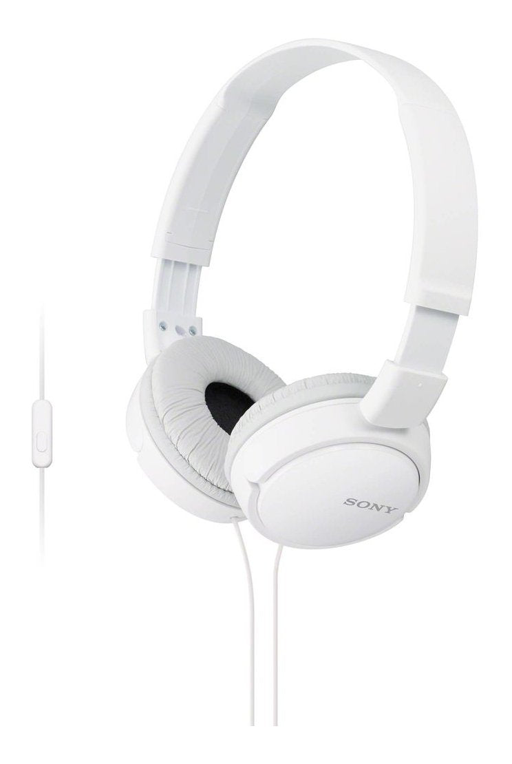 Auriculares Sony Mdrzx110apw Con Micrófono Jack 3.5 Blancos
