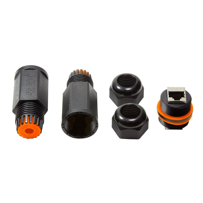 EAN 4052792055337 - LogiLink NP0081 conector 2x RJ45 Negro imagen 3