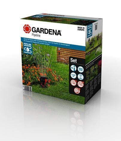 Gardena 8272-20 Rociador De Agua Rociador De Agua Circular Plástico Negro