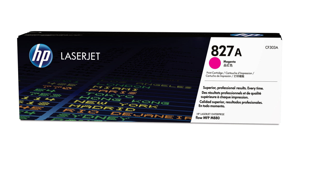 Toner Original Hp 827a Magenta Cf303a