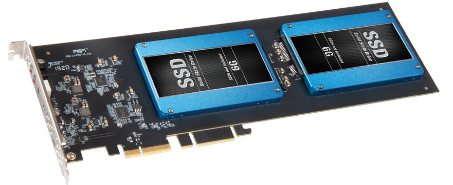 Sonnet Fusion Dual Ssd Raid De 2.5 Pulgadas, Tarjeta De Incursión Fus-Ssd-2raid-E