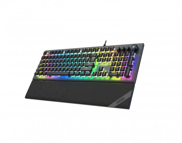 EAN 5903968680183 - iBox AURORA K-5 teclado Juego USB QWERTY Inglés Negro imagen 3