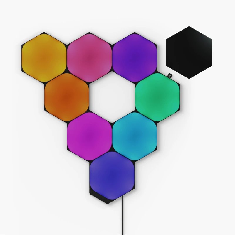 EAN 4897105335931 - Nanoleaf NL42-0102HX-9PK iluminación inteligente Panel inteligente Wi-Fi imagen 1