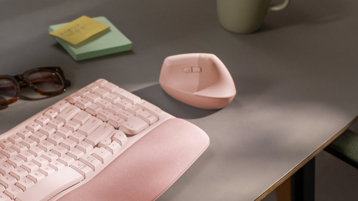 Logitech Lift Ratón Ergonómico Vertical, Inalámbrico, Bluetooth 910-006478