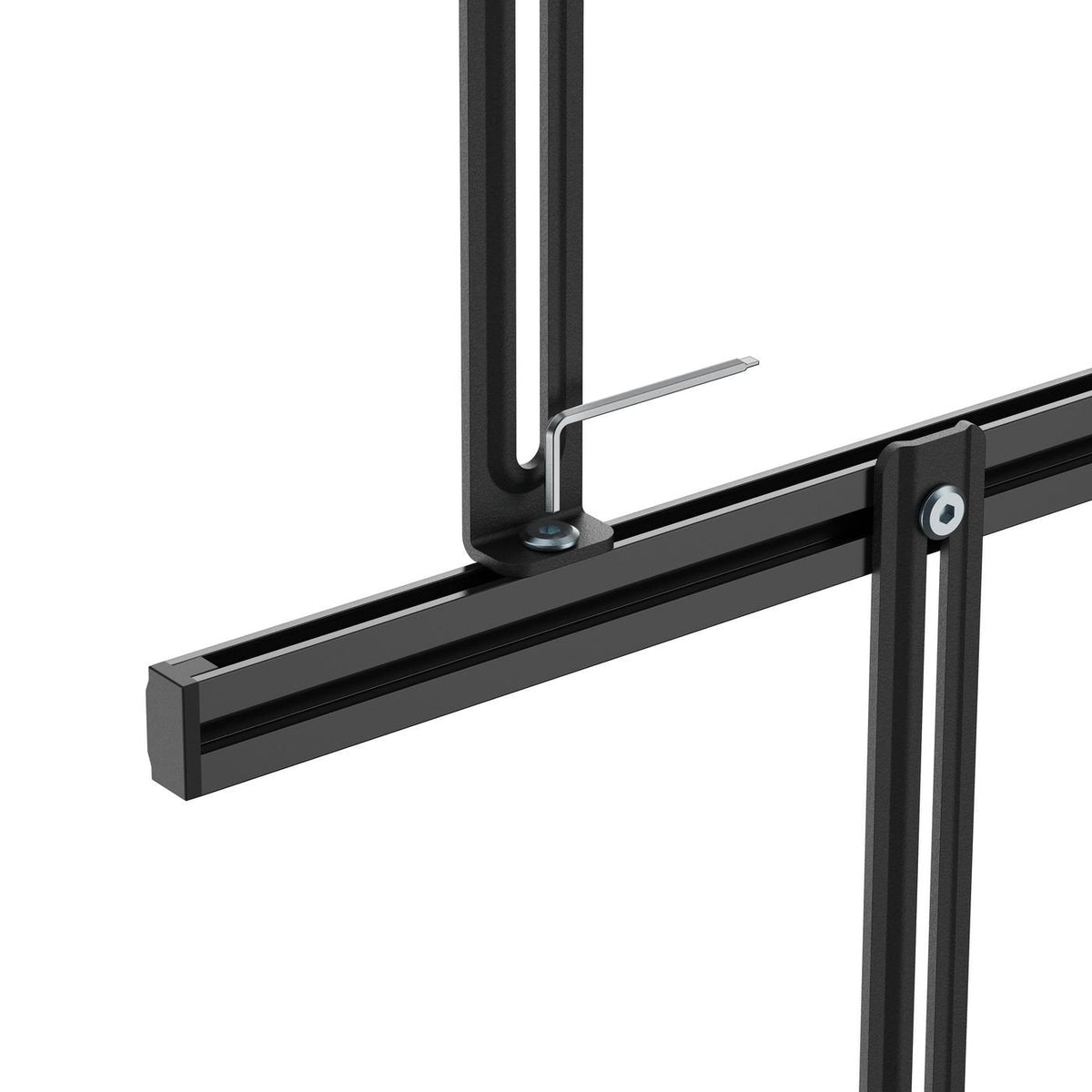 Tv-Mounted Flexible Universal Soundbar Mount