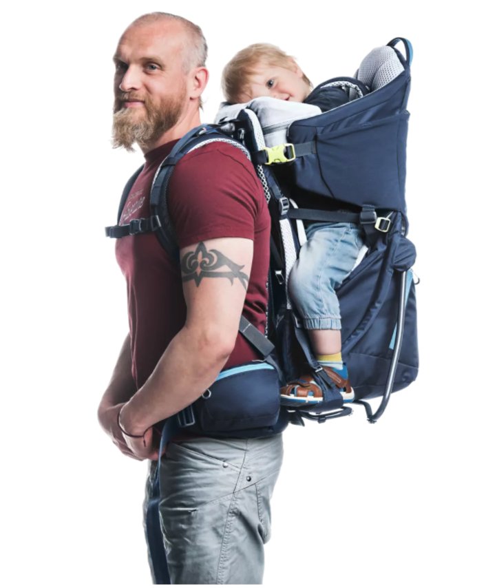 EAN 4046051115535 - Deuter Kid Comfort Mochila portabebés Poliamida Azul imagen 2