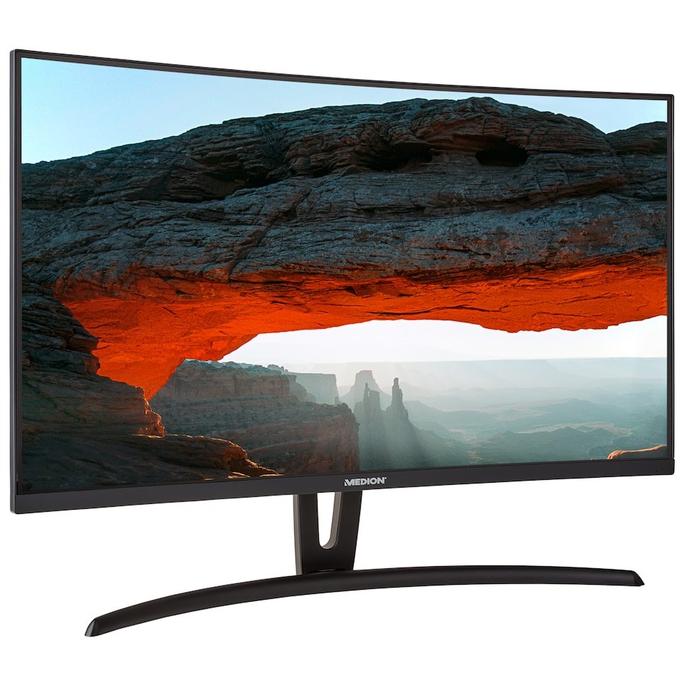 Medion Akoya P52710 Monitor 27" Curvo Fullhd - Respuesta 4ms - 2 Altavoces Integrados - Angulo De Vision 178â° - Hdmi,