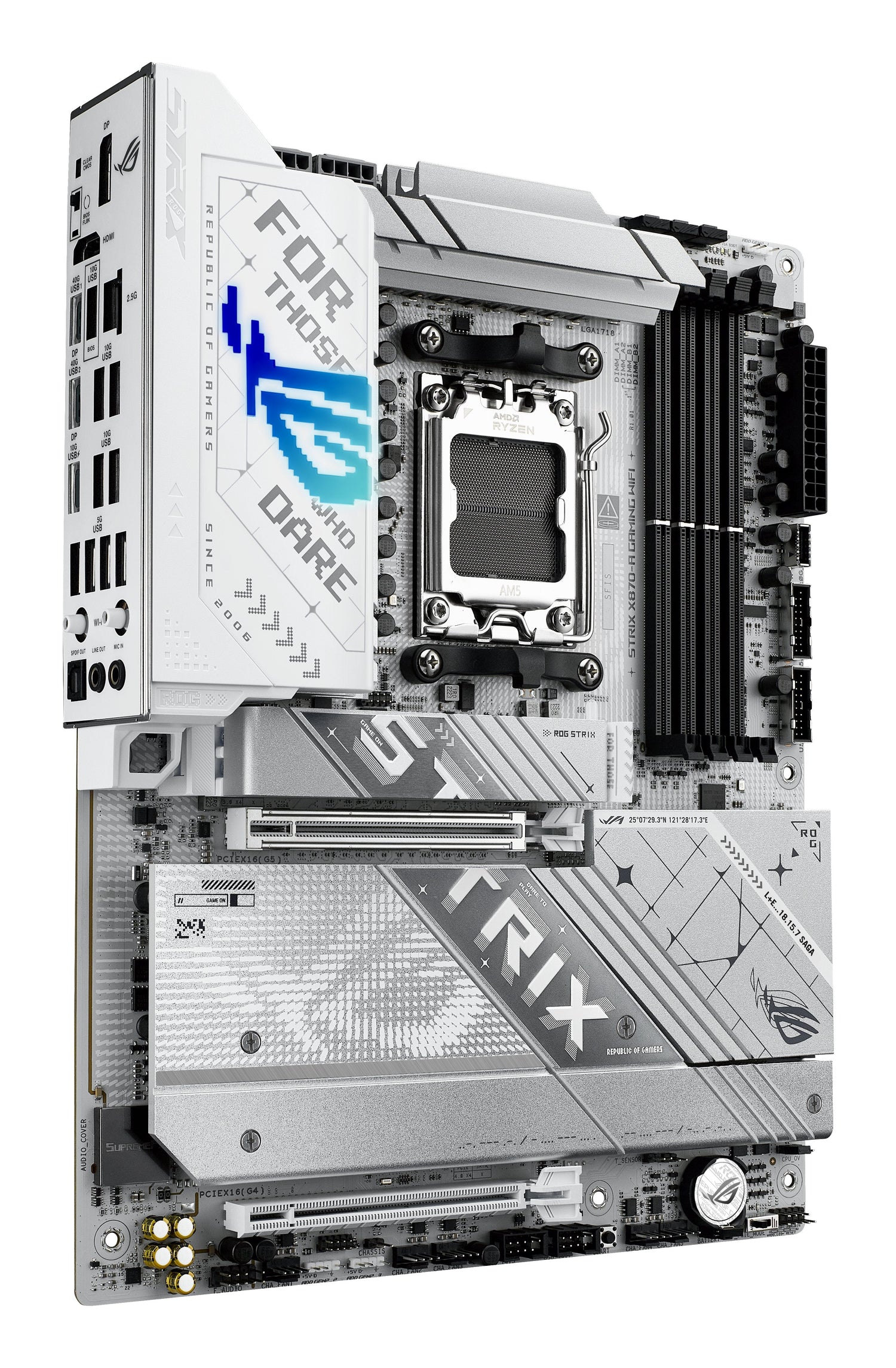 EAN 4711387737859 - ASUS ROG STRIX X870-A GAMING WIFI AMD X870 Zócalo AM5 ATX imagen 3